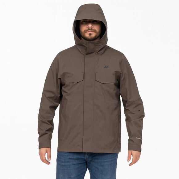 Nike Other - Nike Sportswear Storm Fit Shell Hooded Rain Jacket ADV Size Medium